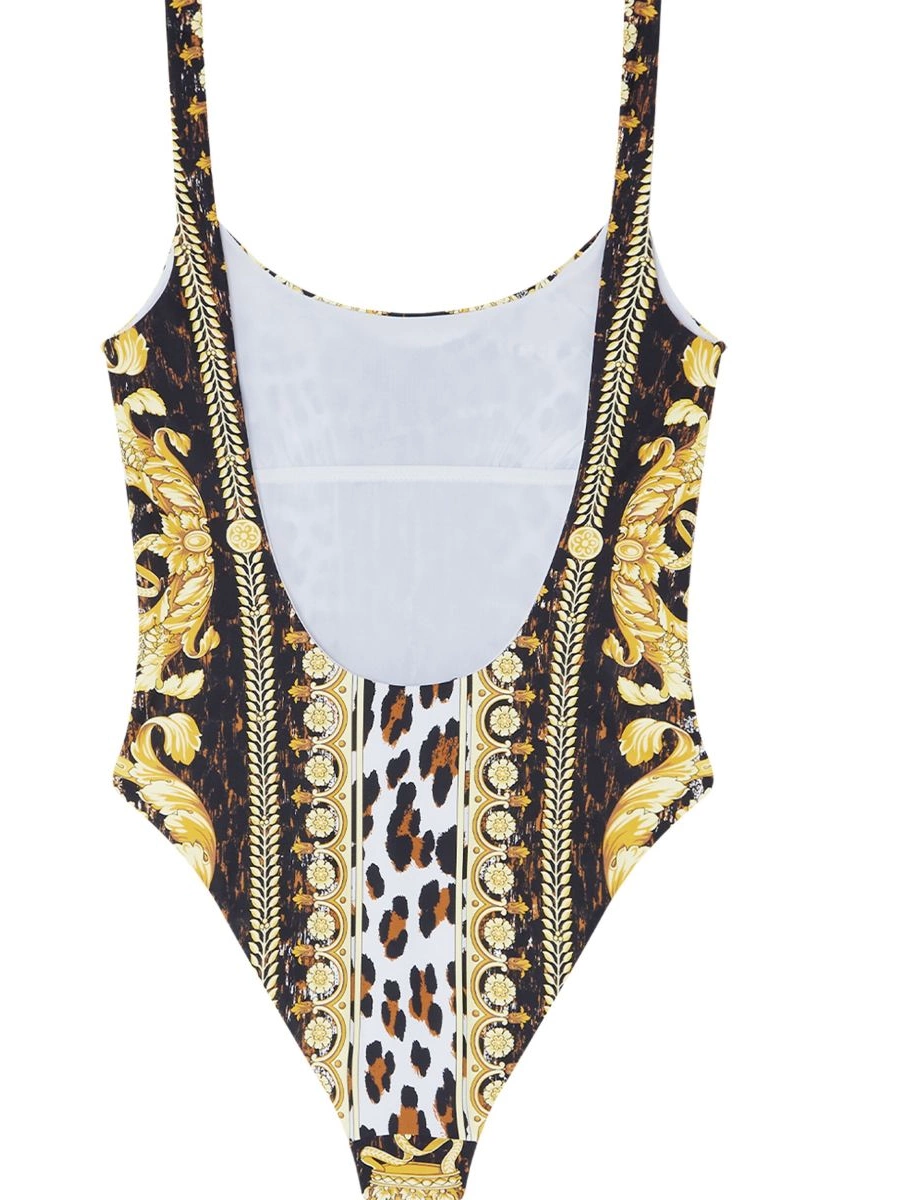 Affordable Barocco Wild Versace swimsuit Women 0806